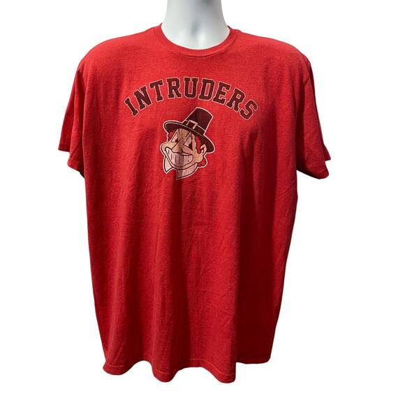 Headline Shirts Intruders Pilgrims Cleveland Indians Graphic Size XL - Picture 1 of 9